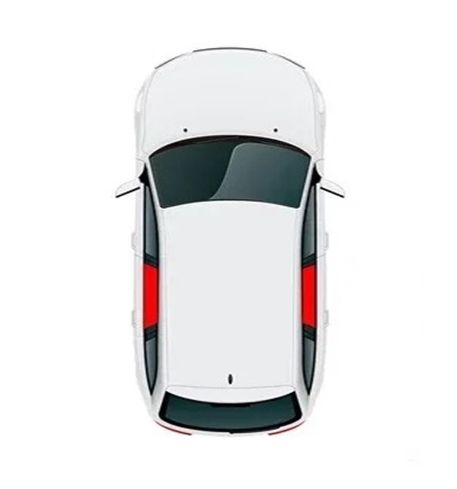 Autofenster Sonnenschutz Benutzerdefinierter Magnetischer Autofenster-Sonnenschutz Für Subaru Für Forester SK 2019-21 22 23 2024 Vorhangnetz-Frontscheibe 2020 2021 2022 2023 Sonnenblende(2PCS Rear) von KIRYU