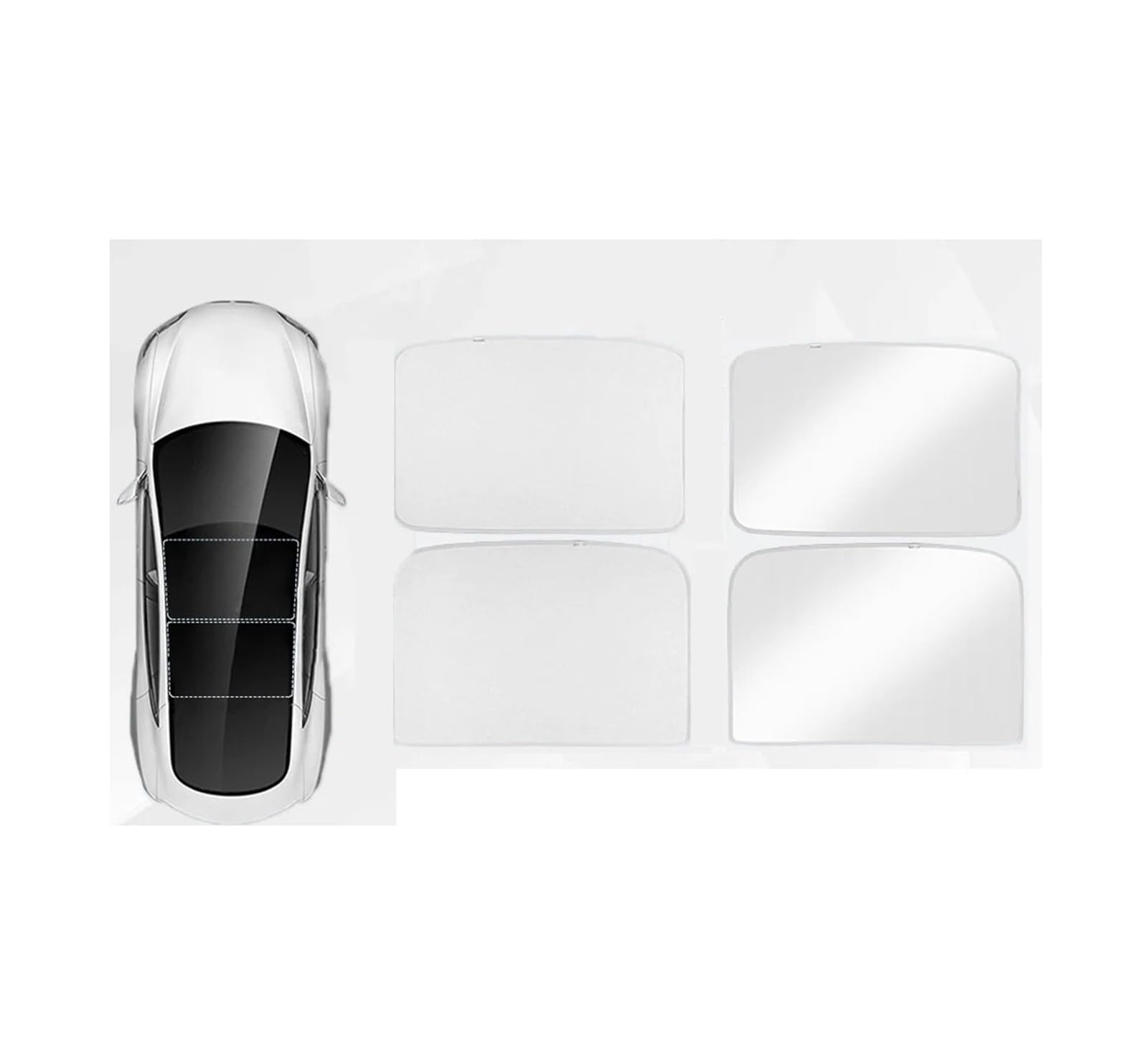 Autofenster Sonnenschutz Für Tesla Für Modell 3 Für Highland 2023-2024 Sichtschutz Maßgeschneiderter Seitenfenster-Schiebedach-Sonnenschutz Jalousie Beschattung Camping-Ruhe Sonnenblende(Sunroof Polye Autofenster Sonnenschutz Für Tesla Für Modell 3 Für Highland 2023-2024 Sichtschutz Maßgeschneiderter Seitenfenster-Schiebedach-Sonnenschutz Jalousie Beschattung Camping-Ruhe Sonnenblende(Sunroof Polye von KIRYU