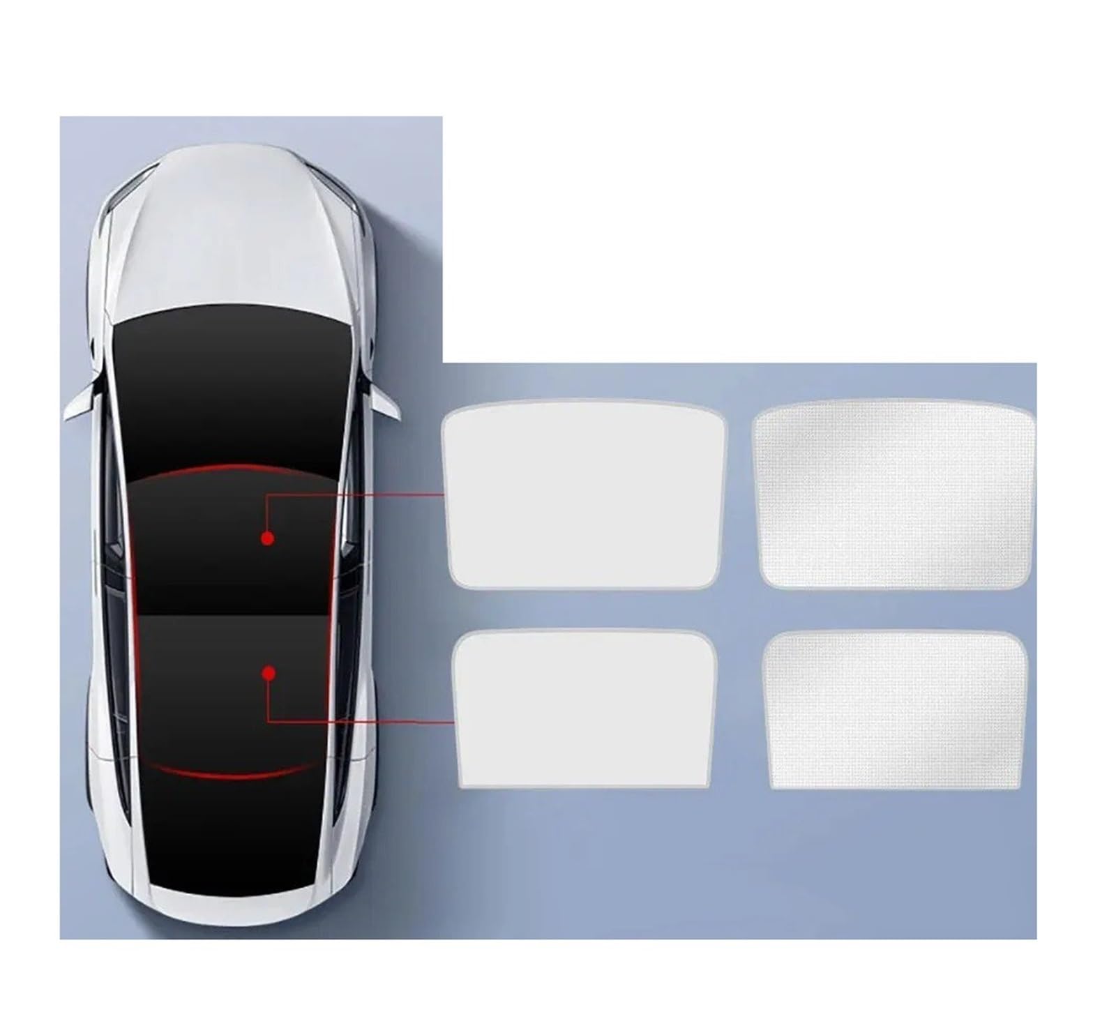 Autofenster Sonnenschutz Für Tesla Für Modell 3 Highland Für Modell Y 2017-2024 Sonnenschutz Eistuchschnalle Sonnenschutzglas Vorne Hinten Schiebedach Dachfenster Zubehör Sonnenblende(3 Highland W) Autofenster Sonnenschutz Für Tesla Für Modell 3 Highland Für Modell Y 2017-2024 Sonnenschutz Eistuchschnalle Sonnenschutzglas Vorne Hinten Schiebedach Dachfenster Zubehör Sonnenblende(3 Highland W) von KIRYU
