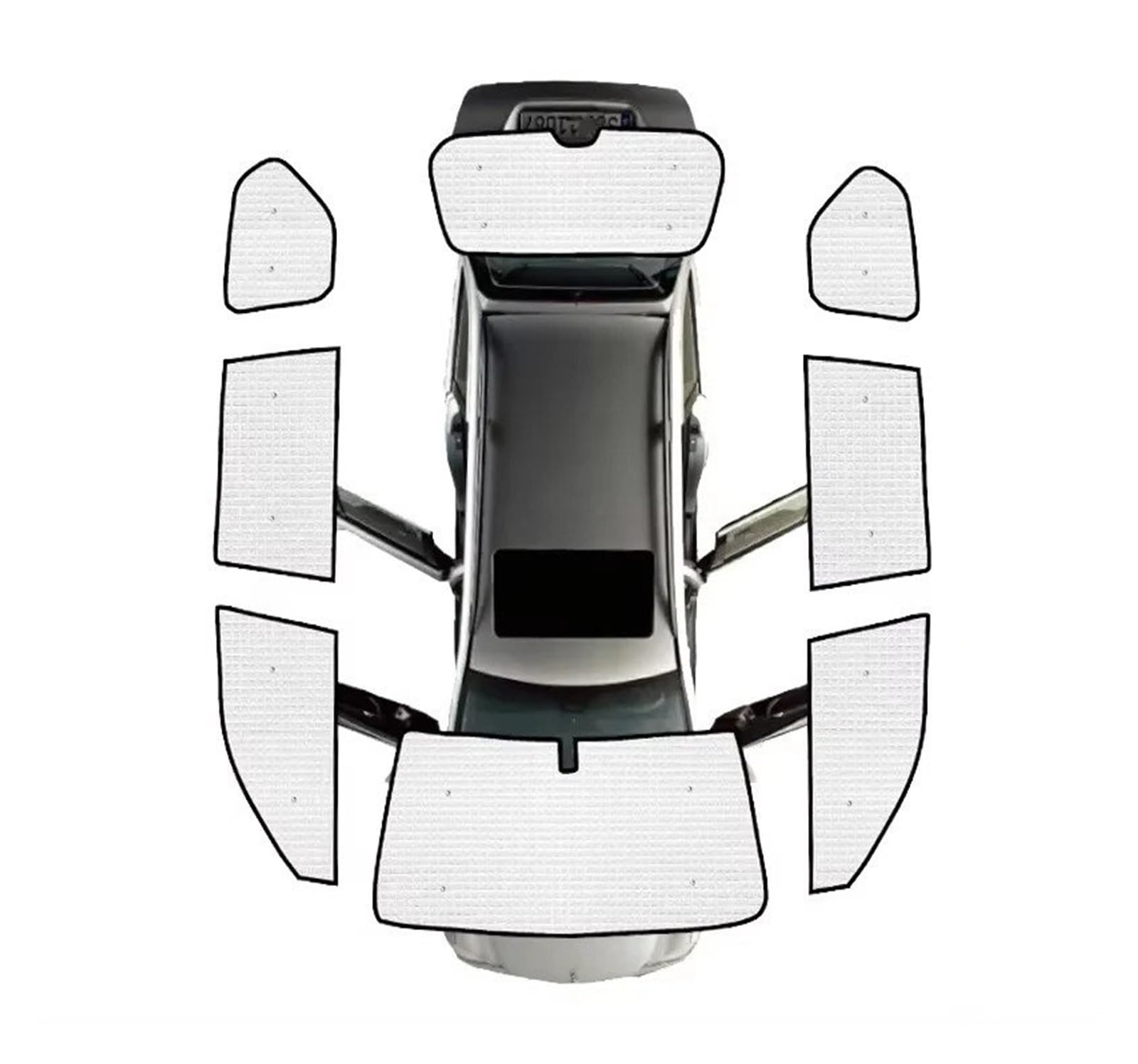 Autofenster Sonnenschutz Für Toyota Für Land Für Cruiser Für Prado J120 LC120 FJ120 Zubehör 03~09 Sonnenschutz Sonnenschutz Visier Anti-UV Sonnenschutz Jalousien Innenraum Sonnenblende(All Sunshades) Autofenster Sonnenschutz Für Toyota Für Land Für Cruiser Für Prado J120 LC120 FJ120 Zubehör 03~09 Sonnenschutz Sonnenschutz Visier Anti-UV Sonnenschutz Jalousien Innenraum Sonnenblende(All Sunshades) von KIRYU