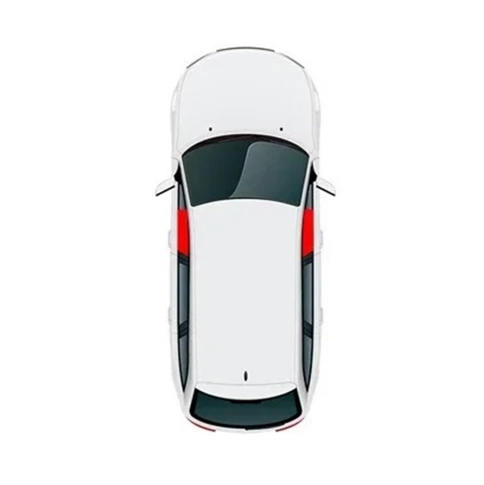 Autofenster Sonnenschutz Magnetischer Autofenster-Sonnenschutz Für VW Für Golf 7 Für VII Für Variant Für Wagon 2013-2020 Vorhangnetz-Frontscheibenvorhang Sonnenblende(2PCS Front) von KIRYU