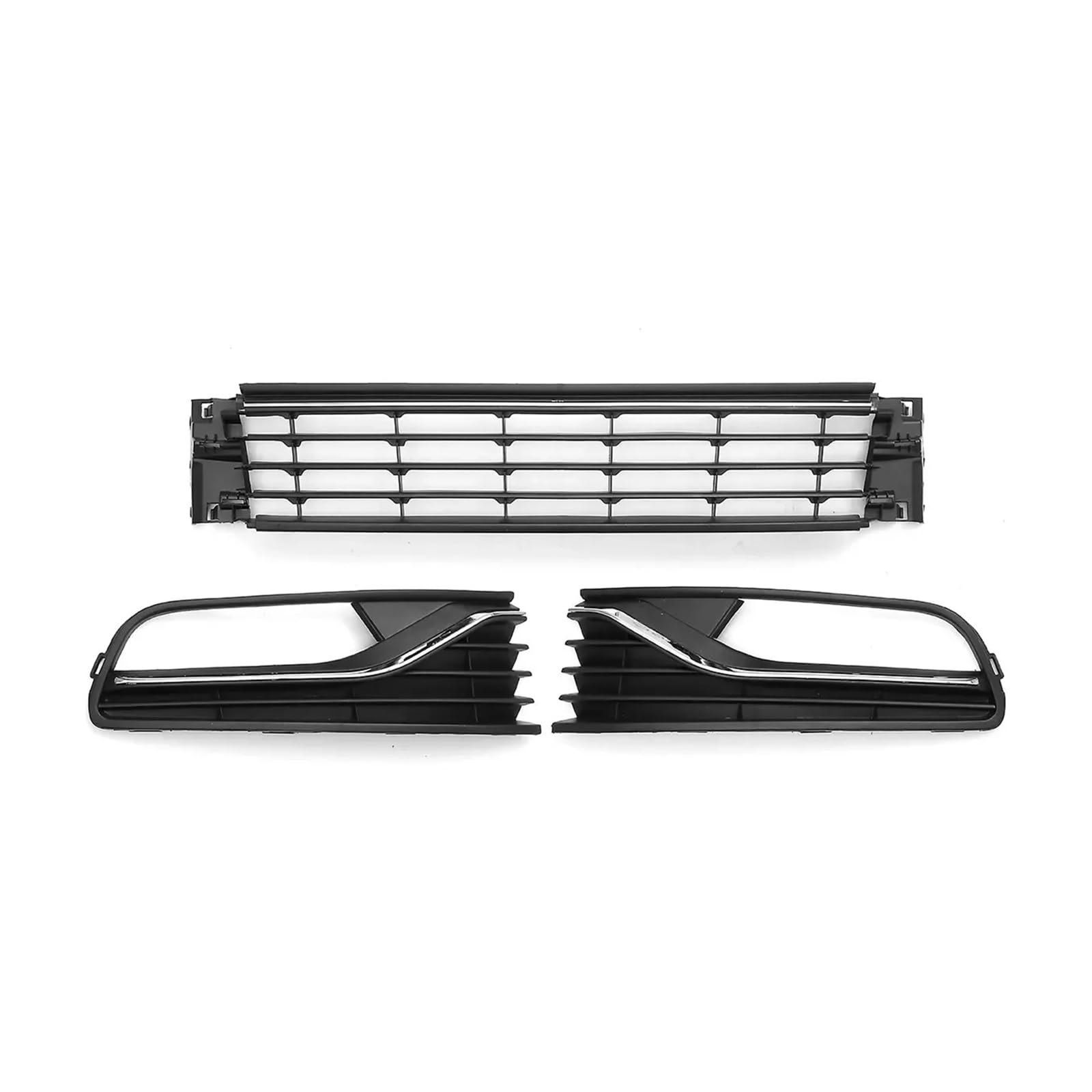 Front Kühlergrille Für VW Für Polo 6R 2014 2015 2016 2017 Front Stoßstange Nebel Licht Kühlergrill Abdeckung + Center Grille Set 6R0853677A9B9 Kühlergrill Grill Front Kühlergrille Für VW Für Polo 6R 2014 2015 2016 2017 Front Stoßstange Nebel Licht Kühlergrill Abdeckung + Center Grille Set 6R0853677A9B9 Kühlergrill Grill von KIRYU