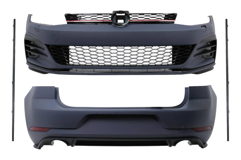 KITT CBVWG7FRCN Karosserie-Set, kompatibel mit Golf 7 VII 2013–2017, 7,5 Stoßstangengitter, Seitenschweller von KITT Keep driving with us!