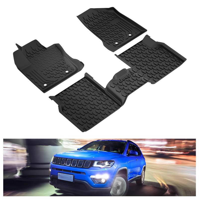 KIWI MASTER Fußmatten und Cargo-Einsatz kompatibel für Jeep Compass von KIWI MASTER