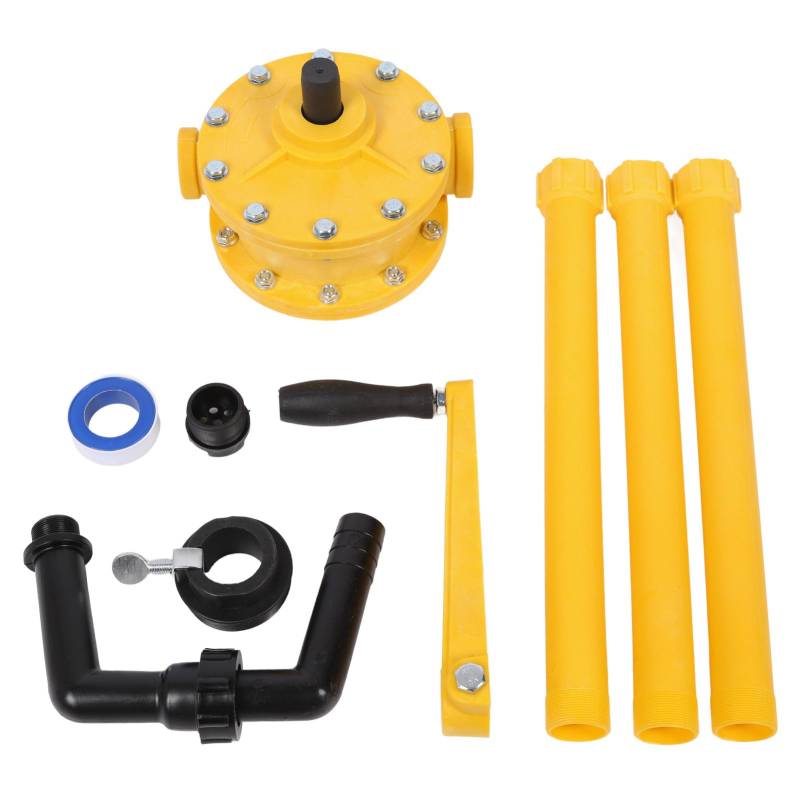 5 bis 55 Gallonen Drumpumpe, 5 bis 55 Gallonen Drumpumpe, Hochleistungsfässer Handpumpe, 3 bis 5 m Aufhebung, 35 lpm Handwerksübertragungspumpe für 5 bis 55 Gallonen, ideal für von KJAOYU