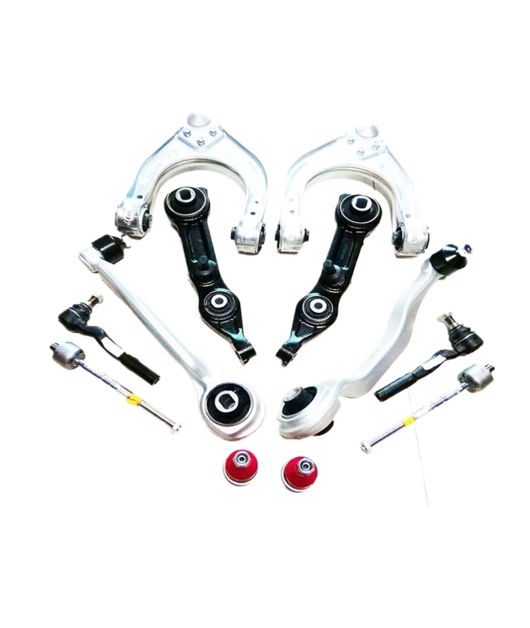 12 Teile/Satz Querlenker Aufhängungsteile Kompatibel Mit Mercedes E-KLASSE W211 Reparatursatz Teile 2113301511 2113308107 2113302303(Front) von KJARIVLOP
