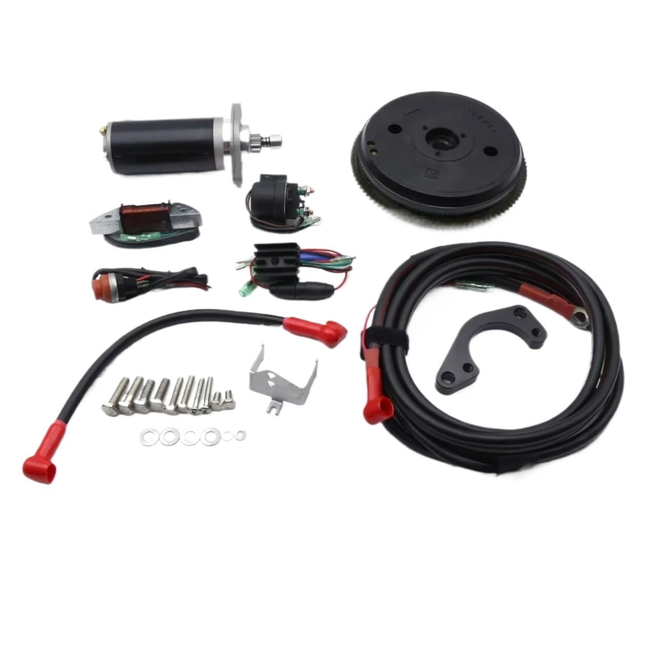 Außenbordmotor-Starterkit, kompatibel mit Mercury T9.9 2-Takt 9,9 PS Bootsmotor-Elektrostarterkit von KJARIVLOP