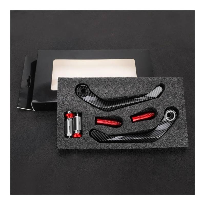 Motorrad Handschutz Motorrad Lenker Schutz Bremse Kupplung Hebel Protector Für 899 959 1198 1198S 1199 1299 Für Panigale V4 V4S V4R von KJERUL