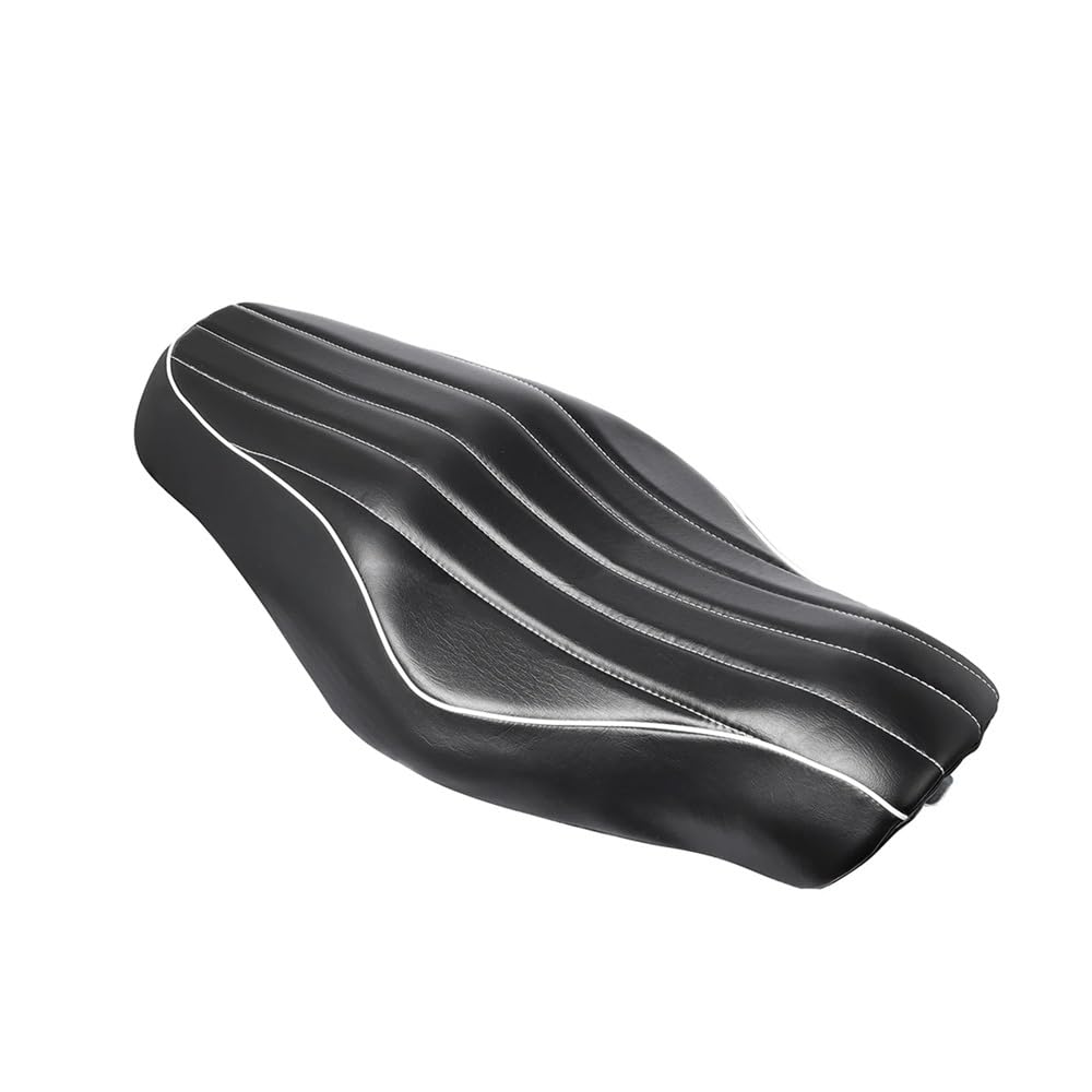 Motorrad Roller Sitzbezug Motorrad Fahrer- Und Beifahrersitzkissen PU Für Ha&rley Für Sportster Für Da&vidson XL 883 1200 48 2010–2016 von KJERUL