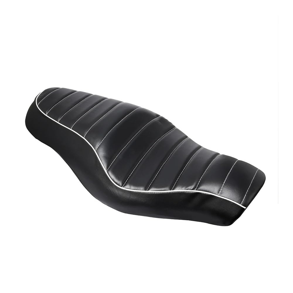 Motorrad Roller Sitzbezug Motorrad Fahrer- Und Beifahrersitzkissen PU Für Ha&rley Für Sportster Für Da&vidson XL 883 1200 48 2010–2016 von KJERUL