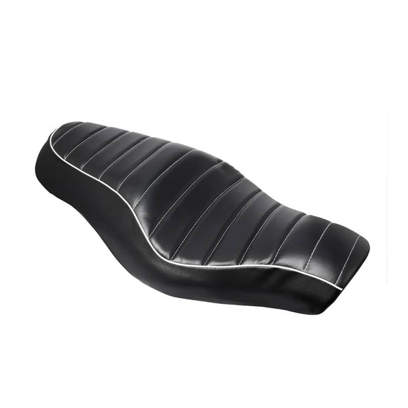 Motorrad Roller Sitzbezug Motorrad Fahrer- Und Beifahrersitzkissen PU Für Ha&rley Für Sportster Für Da&vidson XL 883 1200 48 2010–2016 von KJERUL