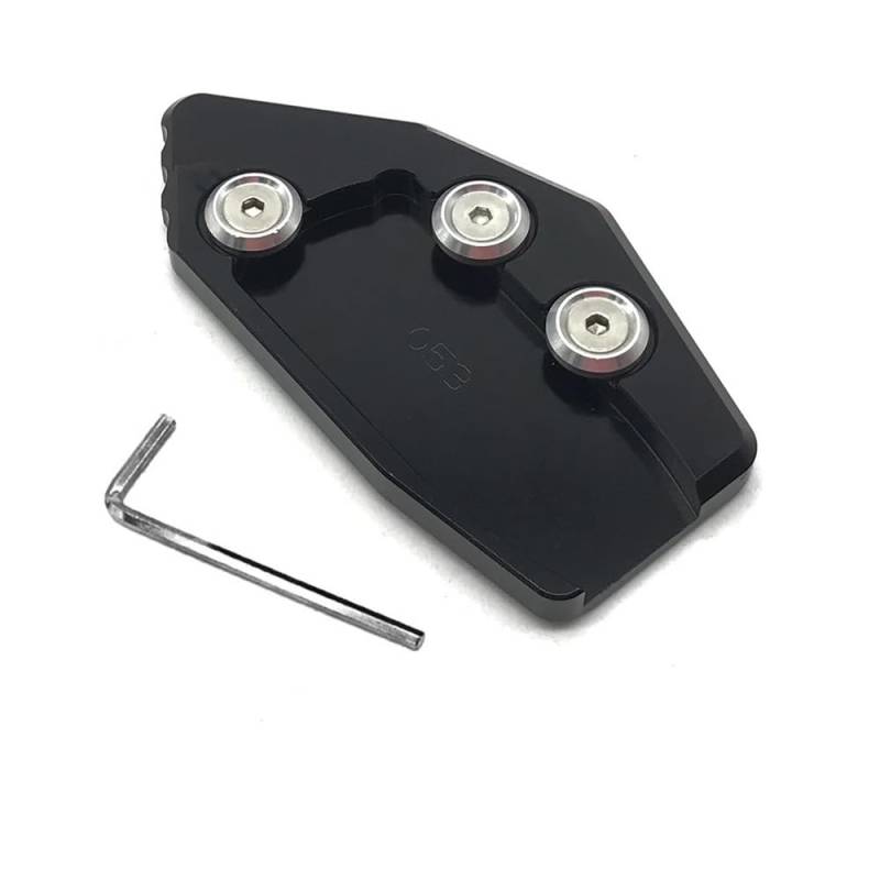 Unterstützung Pad Für Burgman 650 AN650 2013-2018 DL1000 2014-2015 Motorrad Kickstand Fuß Seitenständer Verlängerung Vergrößern Pad Stützplatte von KJERUL