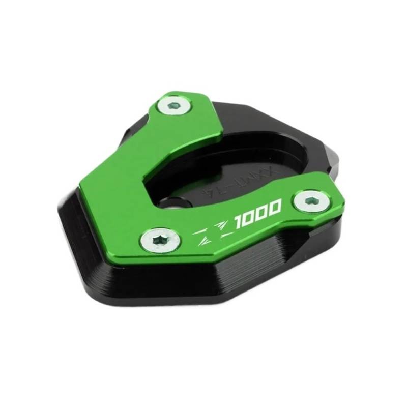 Unterstützung Pad Für Z1000 Z 1000 2010-2023 Z1000SX Z 1000SX 2011-2023 Motorrad Kickstand Seitenständer Ständer Verlängerung Vergrößerungs Pad von KJERUL