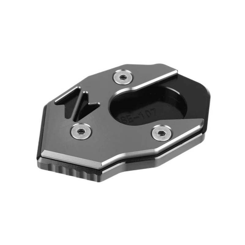 Unterstützung Pad Motorrad-Fuß-Seitenständer-Pad-Platte Ständer-Vergrößerungsunterstützungserweiterung für N-in-ja H2 SX SE 2021 2022 2023 H2SX H2SE von KJERUL