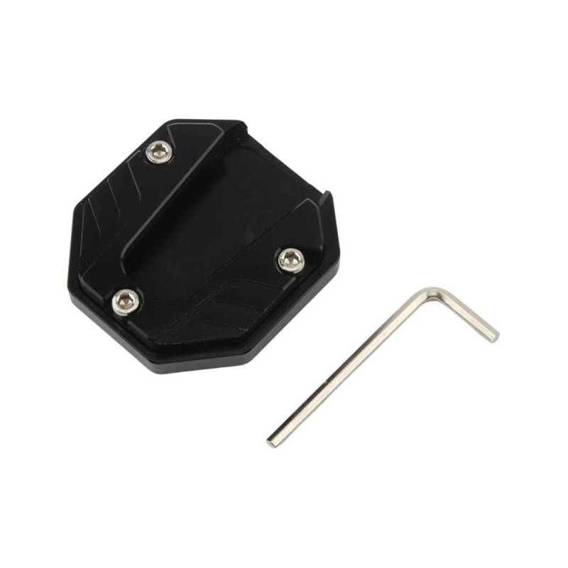 Unterstützung Pad Motorrad-Ständer-Extender-Fußseiten-Scooter-Moped-Fahrrad-Universal-Ständer-Verlängerungs-Pad-Stützplatte Anti-Rutsch-vergrößerte Basis von KJERUL