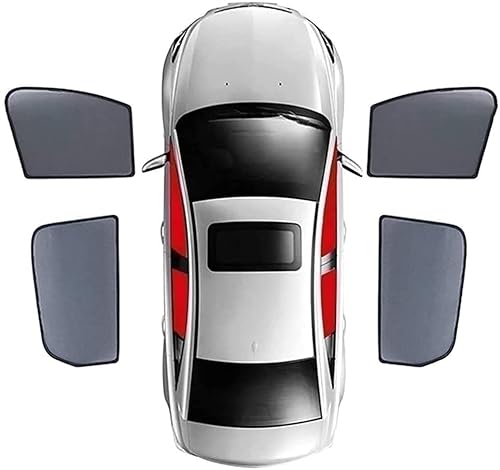 Auto Sonnenschutz für Mercedes-Benz Vito (3rd Generation) W447 2014-2023, Front Heck and Seitenscheibe UV Schutz Datenschutz von KJGE