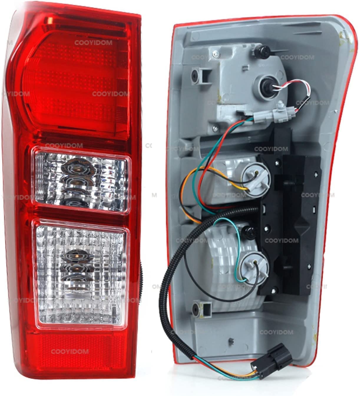 Auto Rücklicht-Komplettsets Heckleuchte Rückleuchte Für Isuzu D Max Pickup Car 2012 2013 2014 2015 2016 2017 2018 | Heckklappe Heckleuchte Bremslicht Ersatz von KJGE