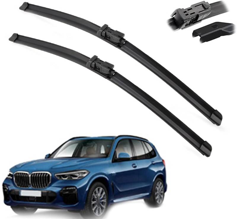 Auto Windschutzscheibe Für BMW X5 G05 2019 2020 2021 26'+20' Scheibenwischer Set Scheibenwischer Zubehör von KJJjQf