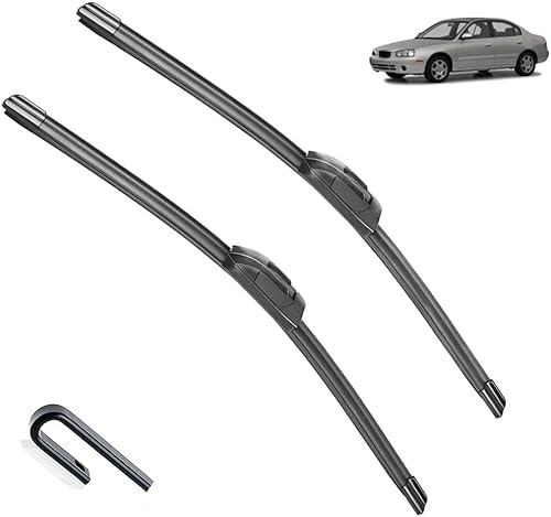 Auto Windschutzscheibe Für Hyundai Elantra XD 2001 2002 2003 2004 2005 2006 Scheibenwischer Set Scheibenwischer Zubehör von KJJjQf