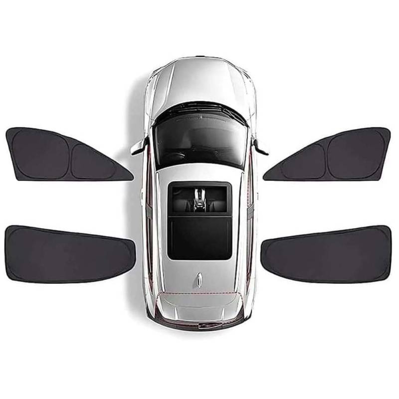 Auto Sonnenblenden für Mercedes Benz C-Class Standard Axle W205 2015-2025, Sonnenschutz Und Wärmeisolierung, Auto Seitenfensterblende ZubehöR,C/4 Window Doors von KJUHYHBhHHg