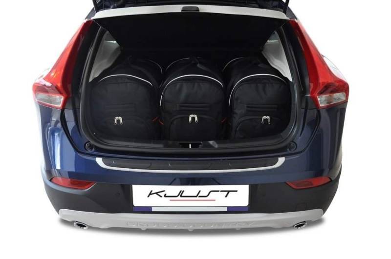 KJUST - CAR-Bags AUTOTASCHEN MASSTASCHEN ROLLENTASCHEN Volvo V40, II, 2012- von KJUST