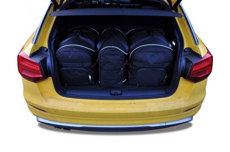 KJUST Dedizierte Kofferraumtaschen 3 stk kompatibel mit AUDI Q2 I (GA) 2016+ von KJUST