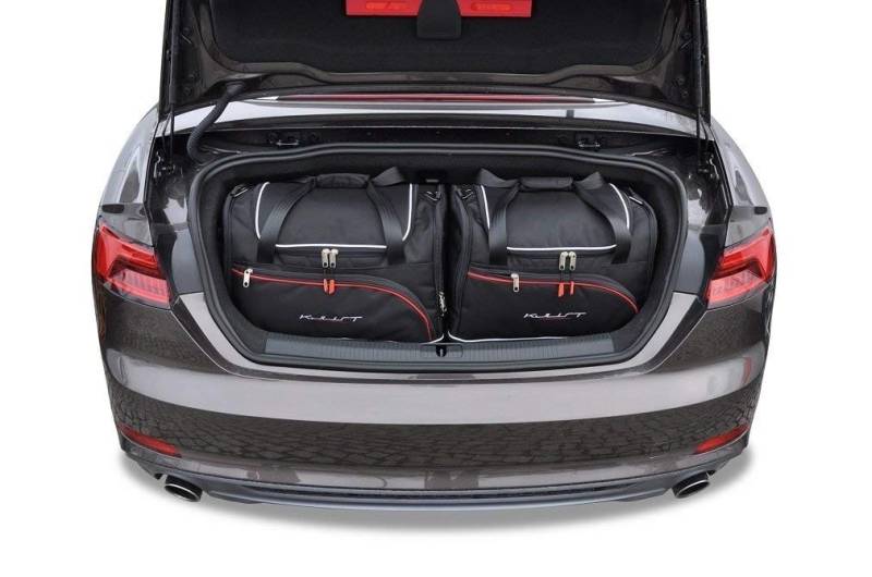 KJUST Dedizierte Reisetaschen 4 stk kompatibel mit AUDI A5 CABRIO F5 2017-2018 von KJUST