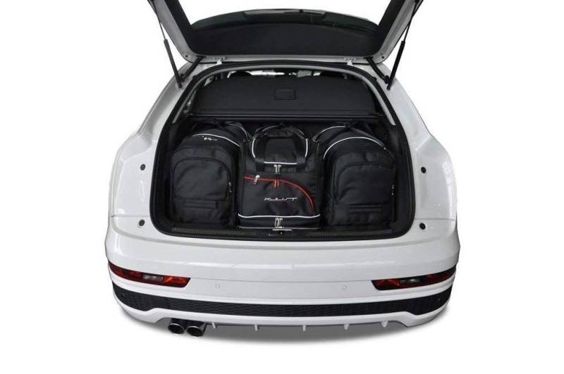 KJUST Dedizierte Kofferraumtaschen 4 stk kompatibel mit AUDI Q3 I (8U) 2011-2018 von KJUST