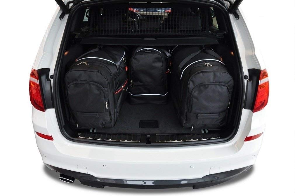 KJUST Dedizierte Kofferraumtaschen 4 stk kompatibel mit BMW X3 F25 2010-2017 von KJUST