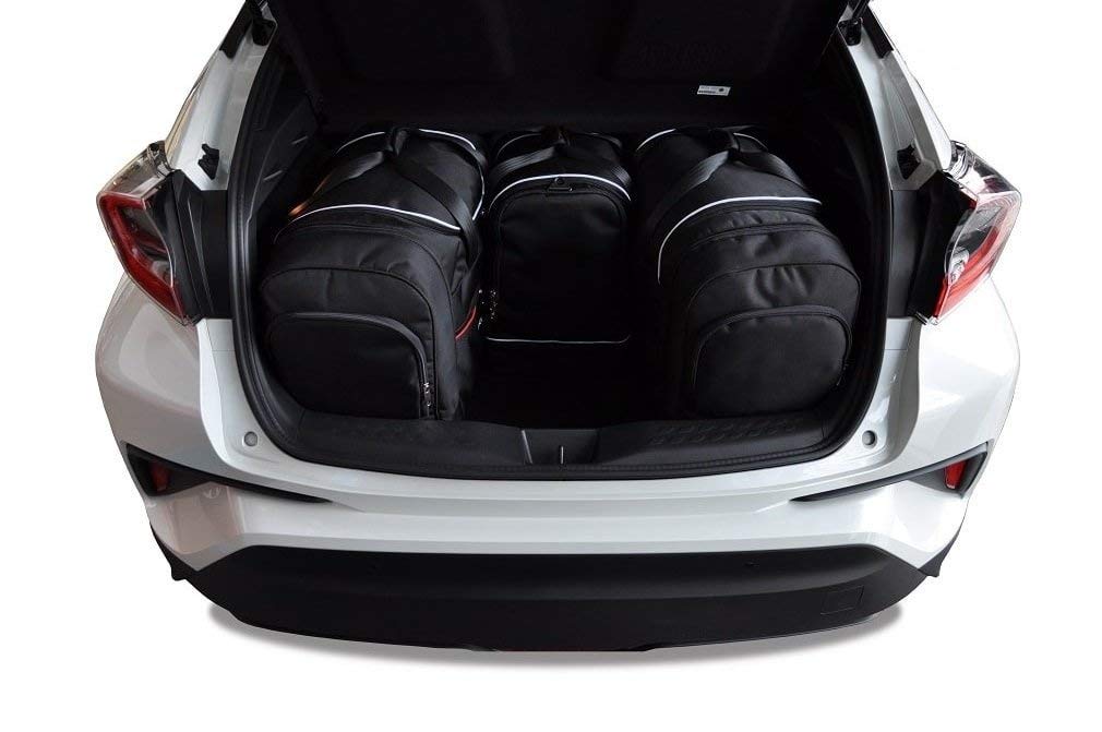 KJUST Dedizierte Kofferraumtaschen 4 STK kompatibel mit Toyota C-HR I 2016+ von KJUST