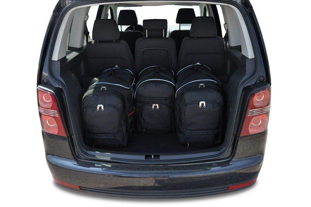KJUST Dedizierte Reisetaschen 4 stk kompatibel mit VW TOURAN I (1T) 2003-2015 von KJUST