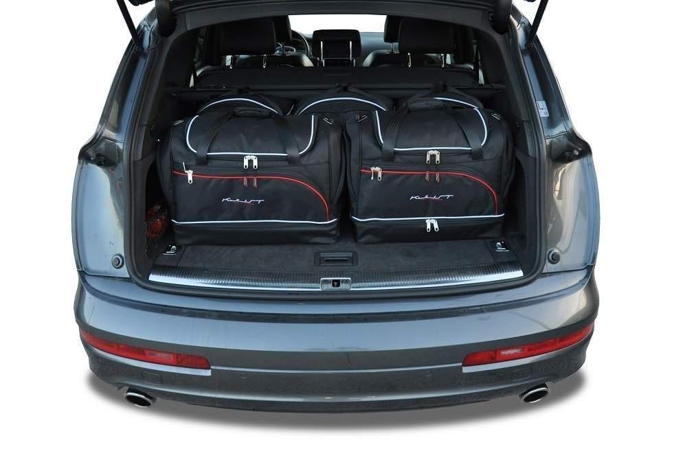 KJUST Dedizierte Kofferraumtaschen 5 stk kompatibel mit AUDI Q7 I (4L) 2005-2015 von KJUST