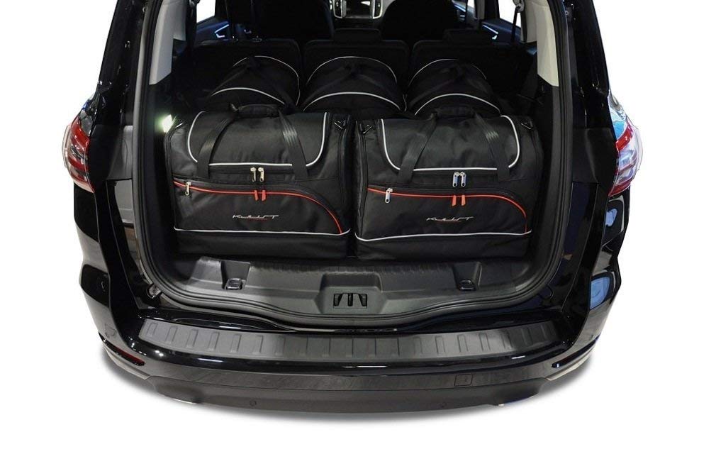 KJUST Dedizierte Kofferraumtaschen 5 stk kompatibel mit FORD S-MAX 7 II 2015 - von KJUST