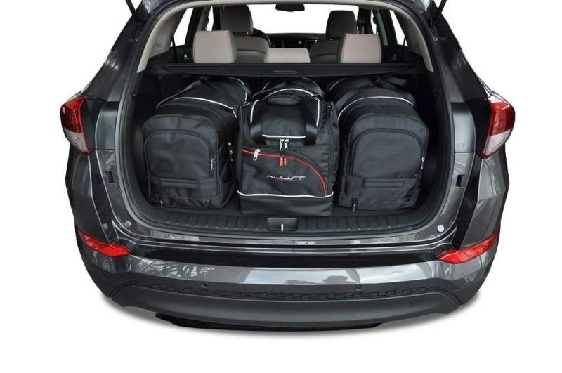 KJUST Kofferraumtaschen 4 stk kompatibel mit HYUNDAI TUCSON III (TL) 2015-2020 von KJUST