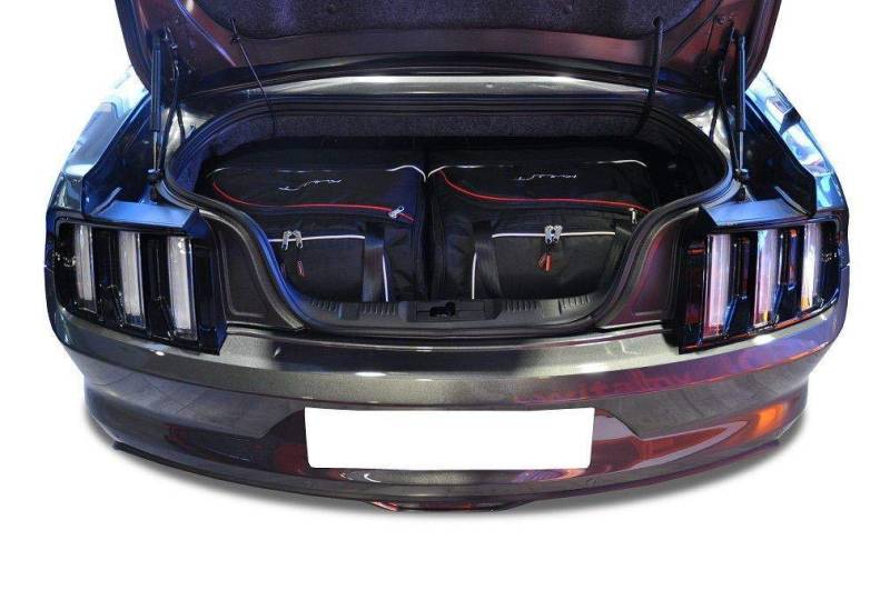 KJUST Kofferraumtaschen 4 stk kompatibel mit FORD MUSTANG CABRIO VI 2014-2023 von KJUST