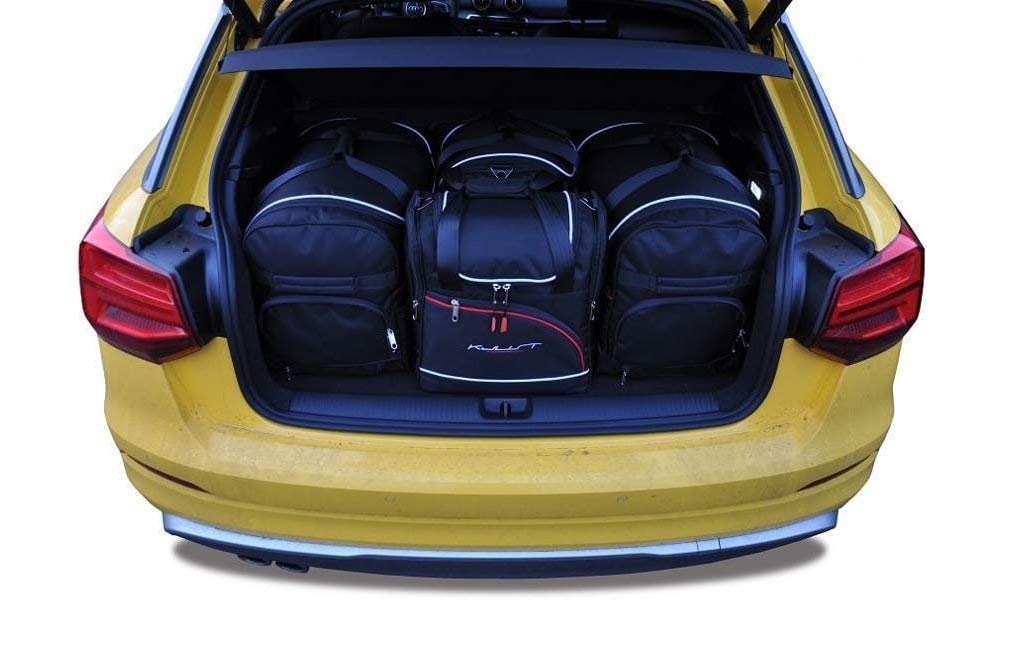 KJUST Dedizierte Kofferraumtaschen 4 stk kompatibel mit AUDI Q2 I (GA) 2016+ von KJUST