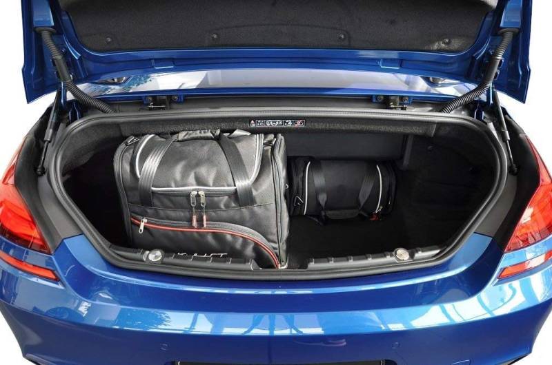 KJUST Dedizierte Reisetaschen 4 stk kompatibel mit BMW 6 CABRIO F12 2011-2018 von KJUST