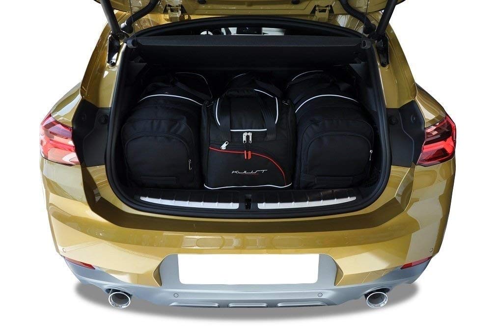 KJUST Dedizierte Kofferraumtaschen 4 stk kompatibel mit BMW X2 F39 2017+ CarBags von KJUST