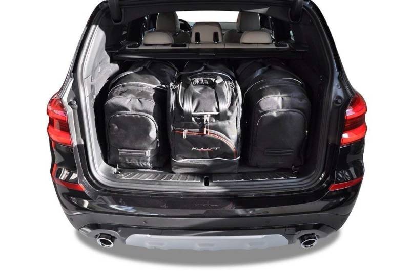 KJUST Dedizierte Kofferraumtaschen 4 stk kompatibel mit BMW X3 G01 2017+ CarBags von KJUST