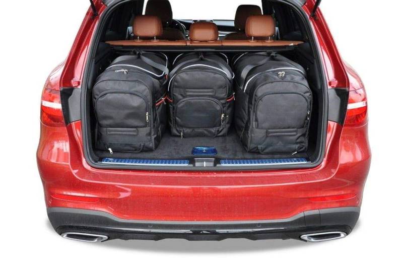 KJUST Kofferraumtaschen 4 stk kompatibel mit MERCEDES-BENZ GLC X253 2015-2022 von KJUST