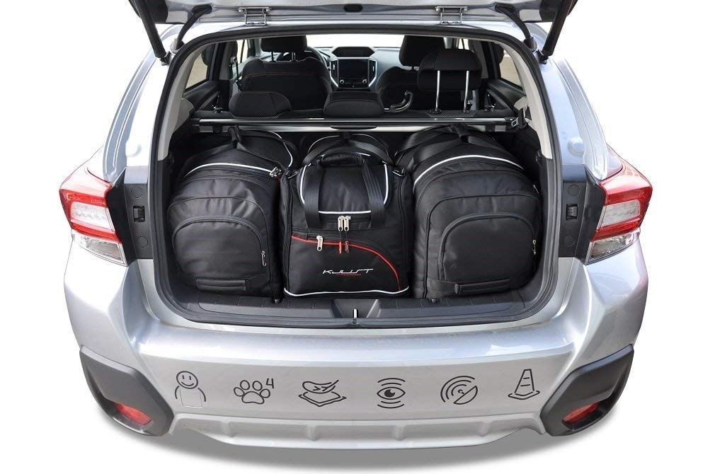 KJUST Dedizierte Reisetaschen 4 stk kompatibel mit SUBARU XV II 2017+ Car Bags von KJUST