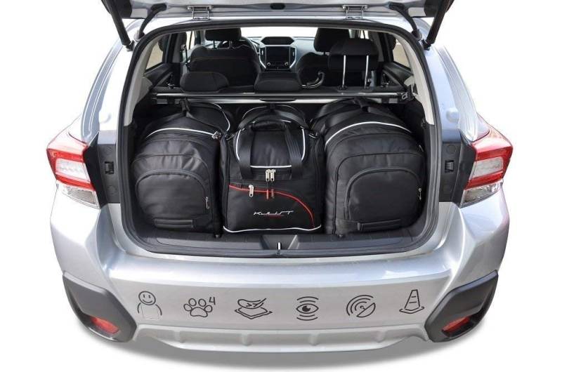 KJUST Dedizierte Reisetaschen 4 stk kompatibel mit SUBARU XV II 2017+ Car Bags von KJUST