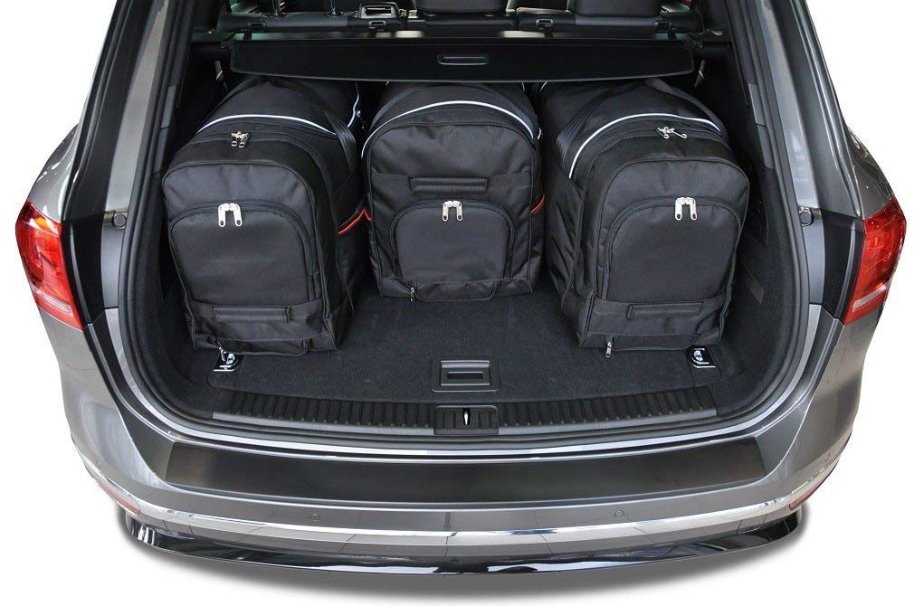 KJUST Dedizierte Reisetaschen 4 stk kompatibel mit VW TOUAREG II (7P) 2010-2017 von KJUST
