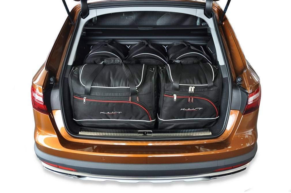 KJUST Dedizierte Kofferraumtaschen 5 stk kompatibel mit AUDI A4 AVANT B9 2015 - von KJUST