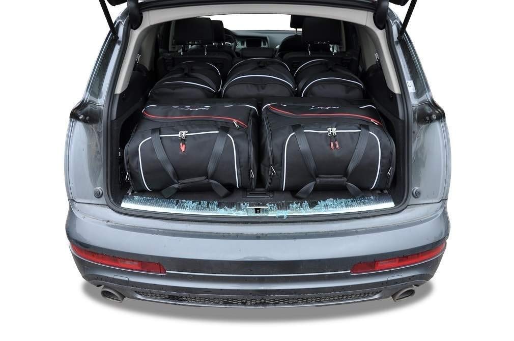 KJUST Dedizierte Kofferraumtaschen 5 stk kompatibel mit AUDI Q7 I (4L) 2005-2015 von KJUST
