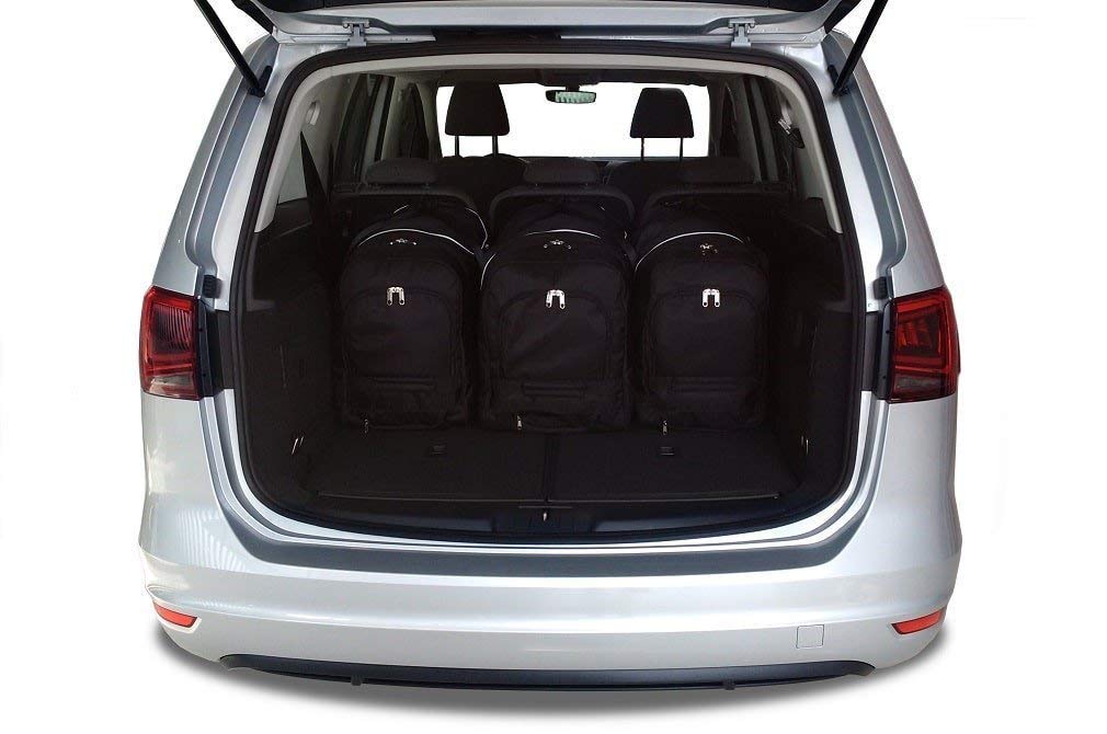 KJUST Dedizierte Reisetaschen 5 stk kompatibel mit VW SHARAN II 2010+ Car Bags von KJUST