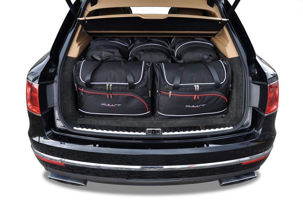 KJUST Dedizierte Kofferraumtaschen 5 STK kompatibel mit Bentley BENTAYGA I 2016+ von KJUST