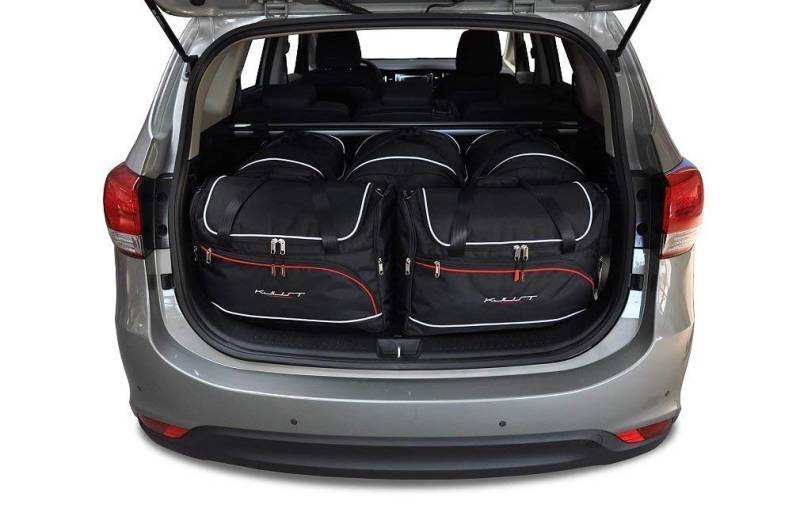 KJUST Dedizierte Kofferraumtaschen 5 stk kompatibel mit KIA CARENS IV 2013-2018 von KJUST