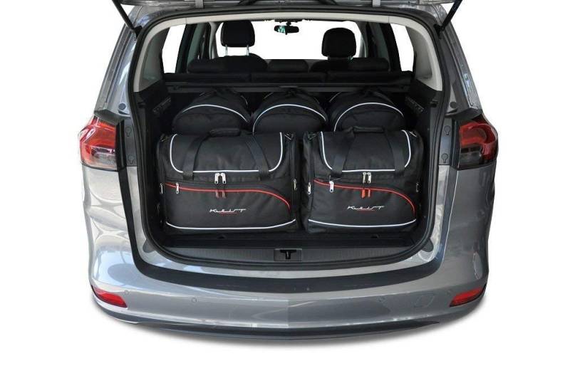 KJUST Dedizierte Kofferraumtaschen 5 stk kompatibel mit OPEL ZAFIRA C 2011-2019 von KJUST