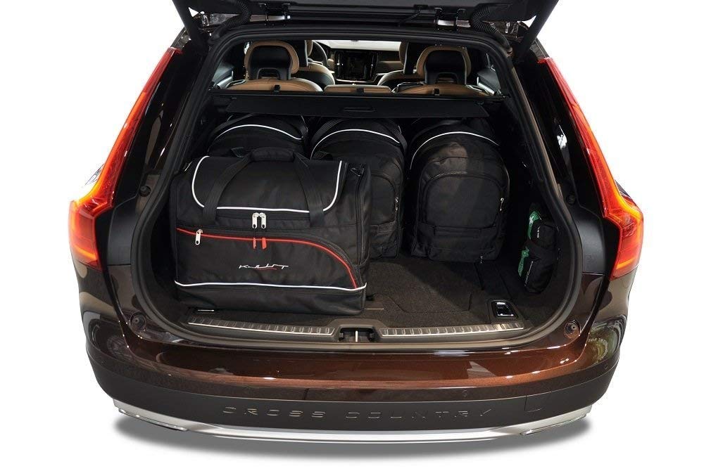 KJUST Dedizierte Reisetaschen 5 stk kompatibel mit VOLVO V90 II 2016+ Car Bags von KJUST